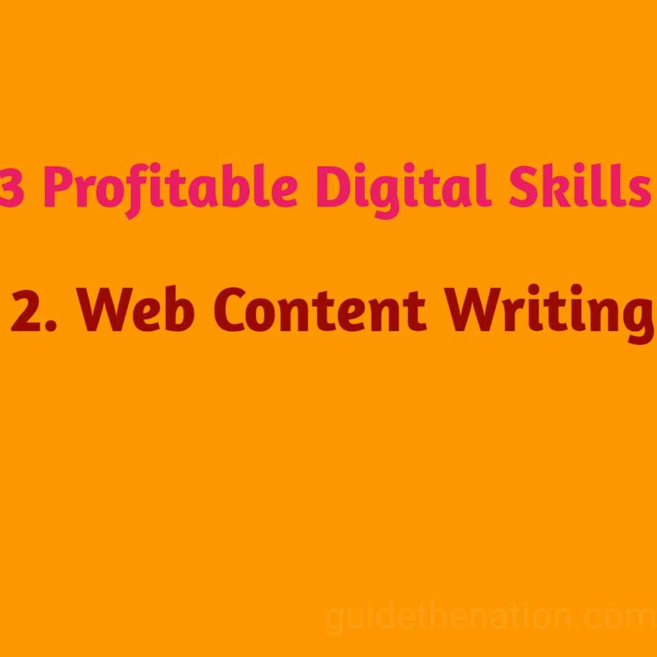 Profitable Digital Skills